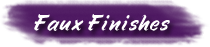 Learn more about Alison's faux finishing techniques